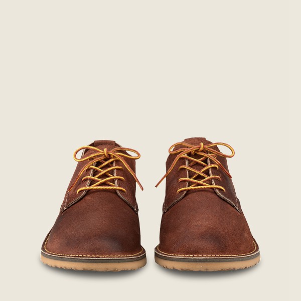 Red Wing Oxford Hombre Marrom - Weekender - Muleskinner Cuero - 576-DRUXYG